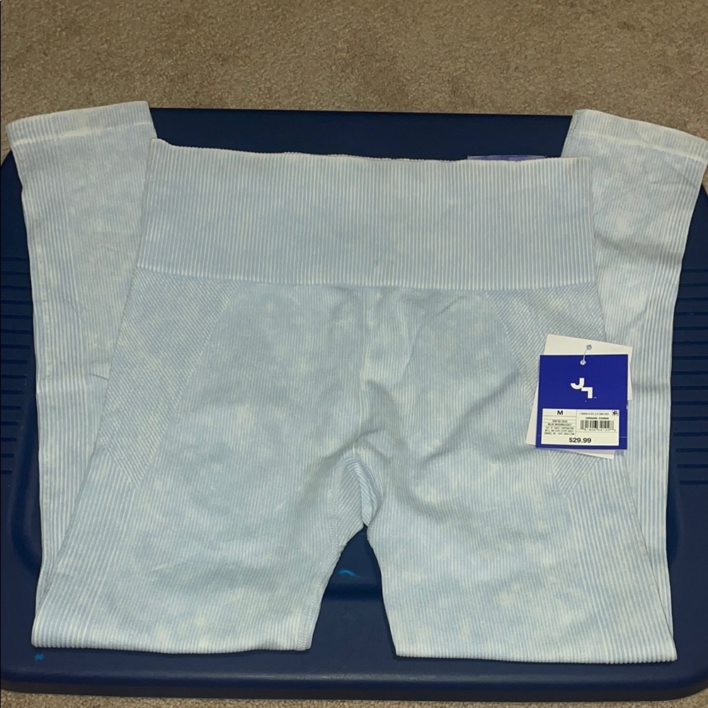 JoyLab Light Blue Ribbed Joggers